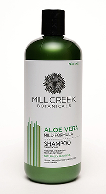 MILLCREEK BOTANICALS—Aloe Vera Mild Formula shampoo