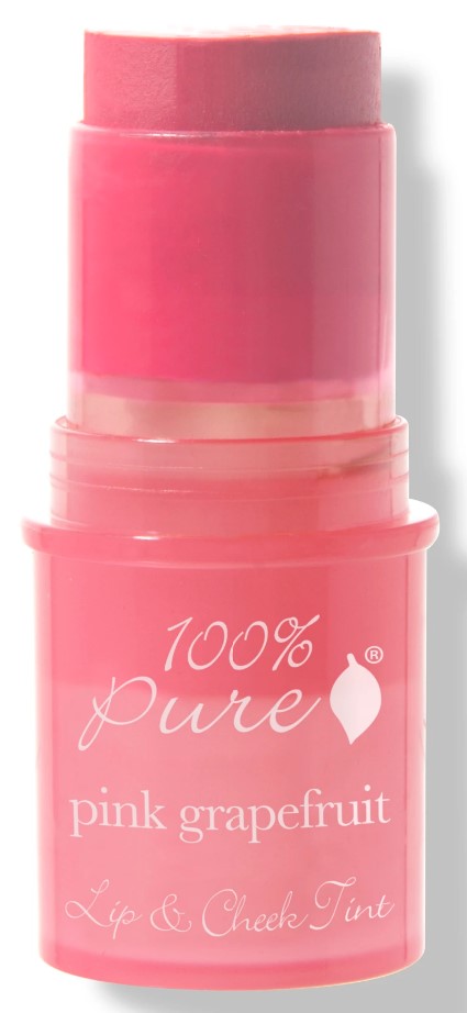 100% Pure Cheek & Lip Tint pink grapefruit