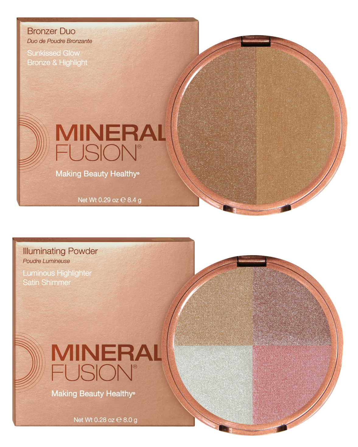 Mineral Fusion Bronzer and Powder