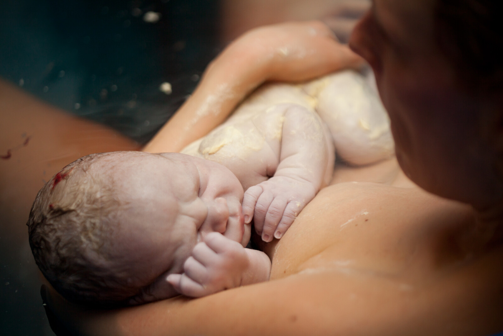 Newborn and mother