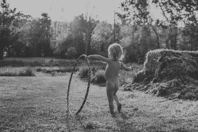 Photography Tips for the Camera Challenged: child with hoola hoop