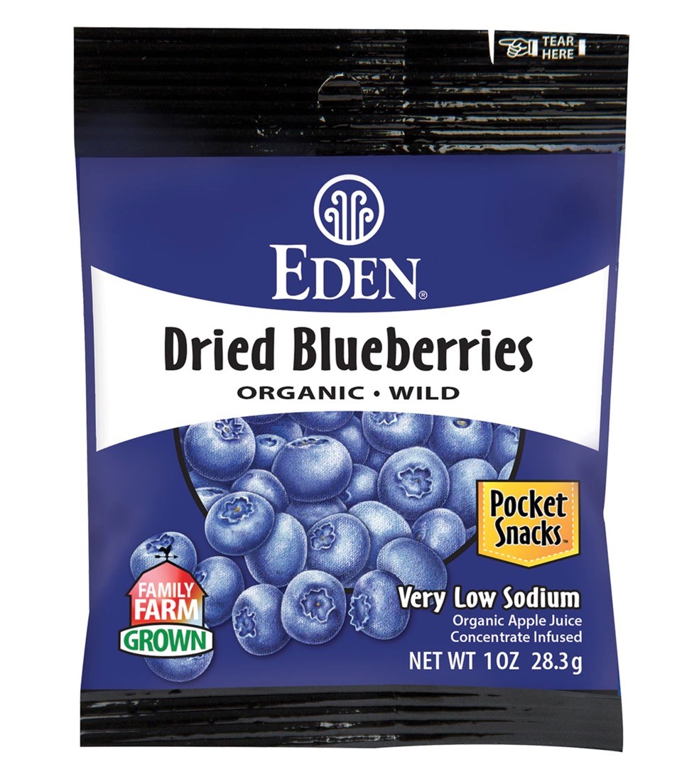 Eden Foods dried blueberries