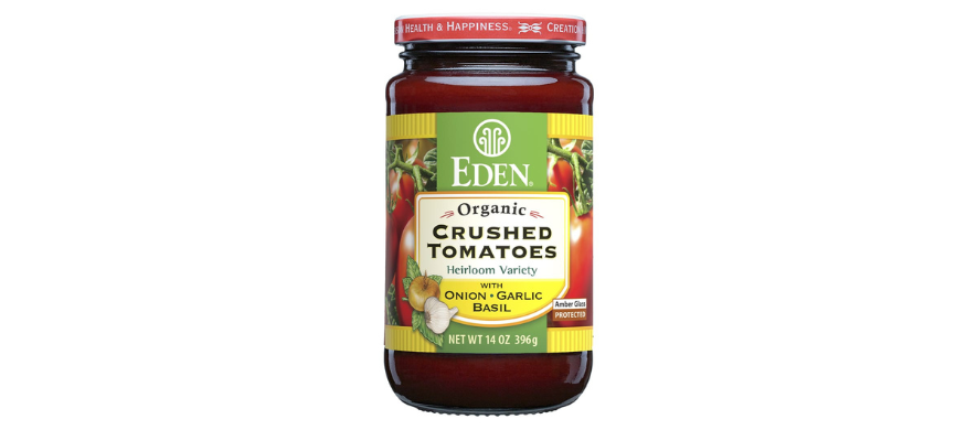 Eden Foods Crushed Tomatoes with Onion, Garlic & Basil