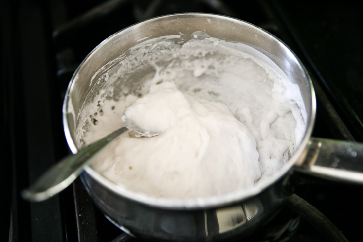 air dry clay recipe, in rough ball, ready to be kneaded