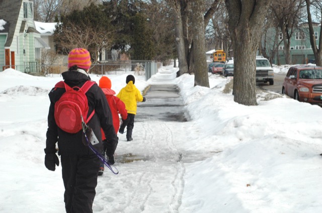 Take a nature walk around the block