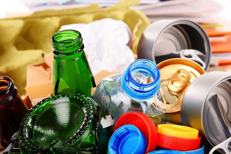 Recycle less: Various recyclables