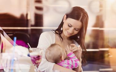 Breastfeeding Rights for Canadian Mamas: woman breastfeeding in public