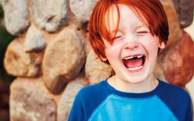 Home Remedies For Kids' Growing Pains: young red haired boy yelling