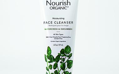 Nourish Organic watercress and cucumber face cleanser