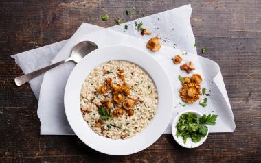brown rice risotto
