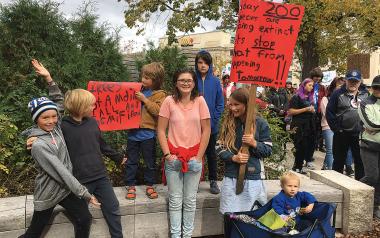 climate strike youth activism parents