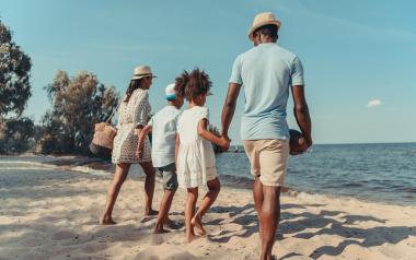 eco-friendly beach summer family