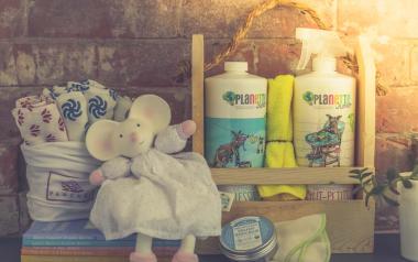 Totally Green Baby Shower Gift Ideas: collection of baby care products