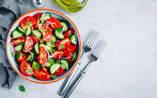 Tomato Cucumber Salad