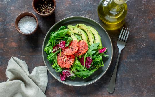 rocket citrus salad avocado grapefruit