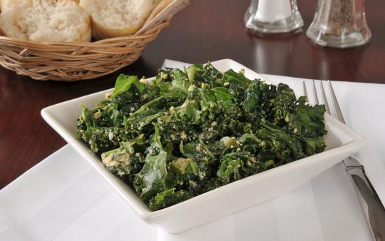 Arame Avocado Kale Salad Sesame Vinaigrette