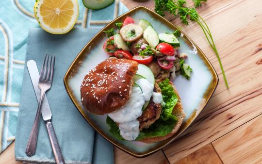 quinoa turkey burgers