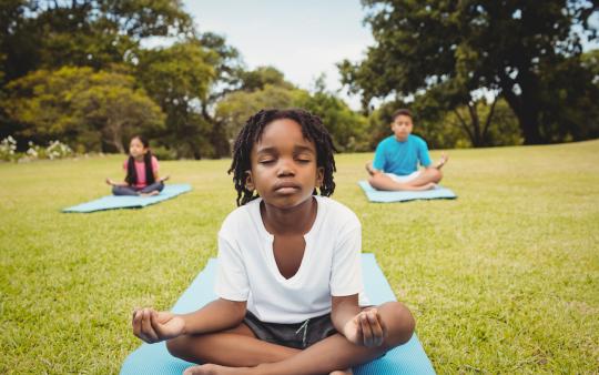 back to school kids yoga pandemic