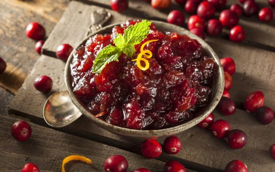 cranberry cherry sauce